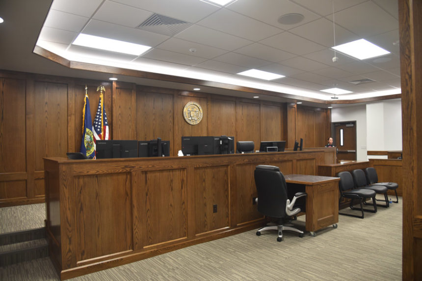 New judges bench at the Bonneville County Courthouse. | Kaitlyn Hart, EastIdahoNews.com