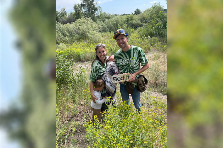 Zoe and Austin Prestwich of Ammon, are $15,000 richer after finding the grand prize-winning rock in Bodifi's fifth annual rock hunt. | Courtesy Prestwich Family