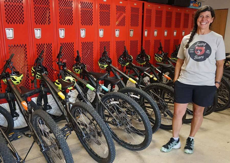 Natasha Lattin, a teacher at Irving Middle School, spearheaded the district’s R4F program