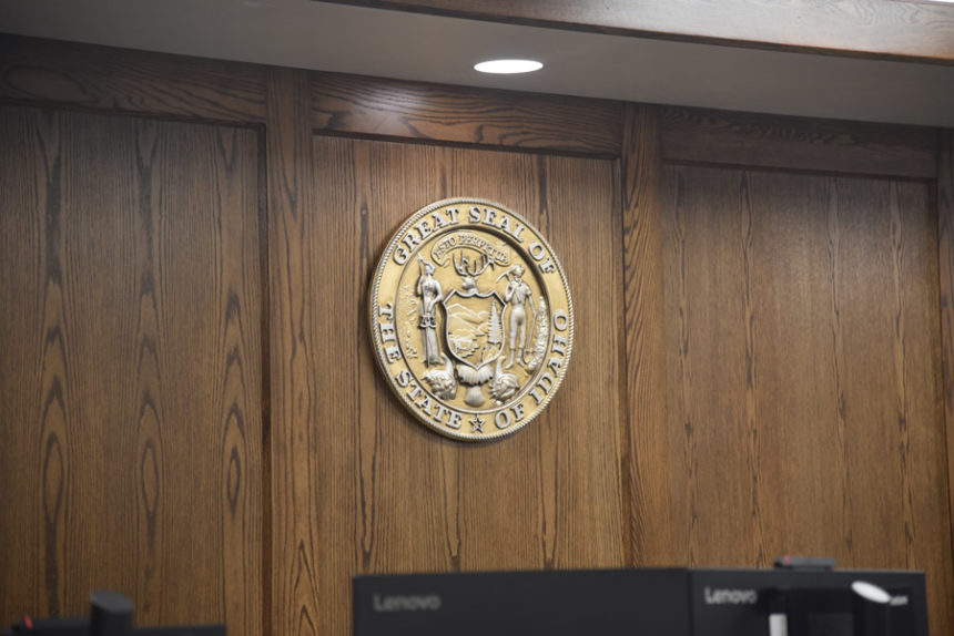 Idaho State Seal in the Bonneville County Courthouse | Kaitlyn Hart, EastIdahoNews.com