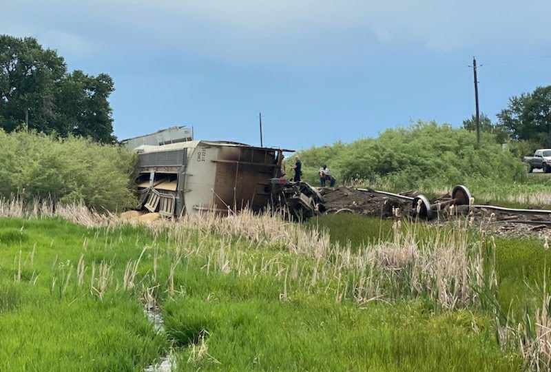 Chester train derailment