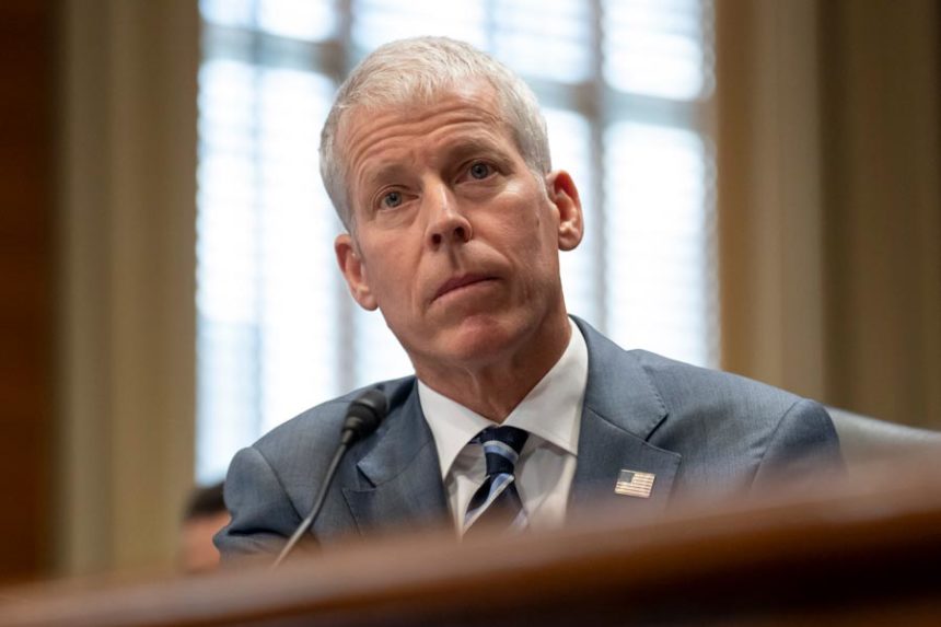 Energy Secretary Chris Wright listens during a hearing of the Senate Committee on Energy and Natural Resources on Capitol Hill, June 18, 2025, in Washington. | Mark Schiefelbein, Associated Press