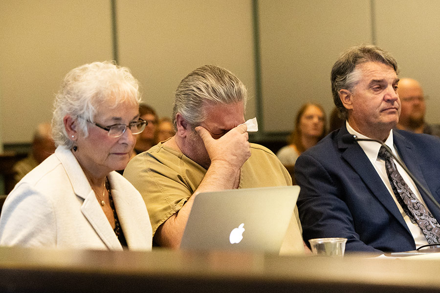 Jeremy Best during the second day of his sentencing. | Treydon Baylor, EastIdahoNews.com