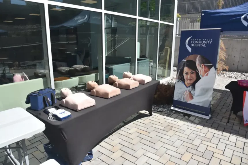 CPR Dummies at the Idaho Heart Foundation's event July 9