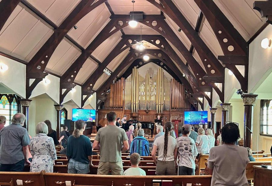 Christ's Love church service