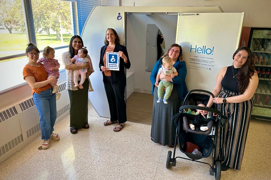 New lactation pods at ISU give new moms a private place to nurse
