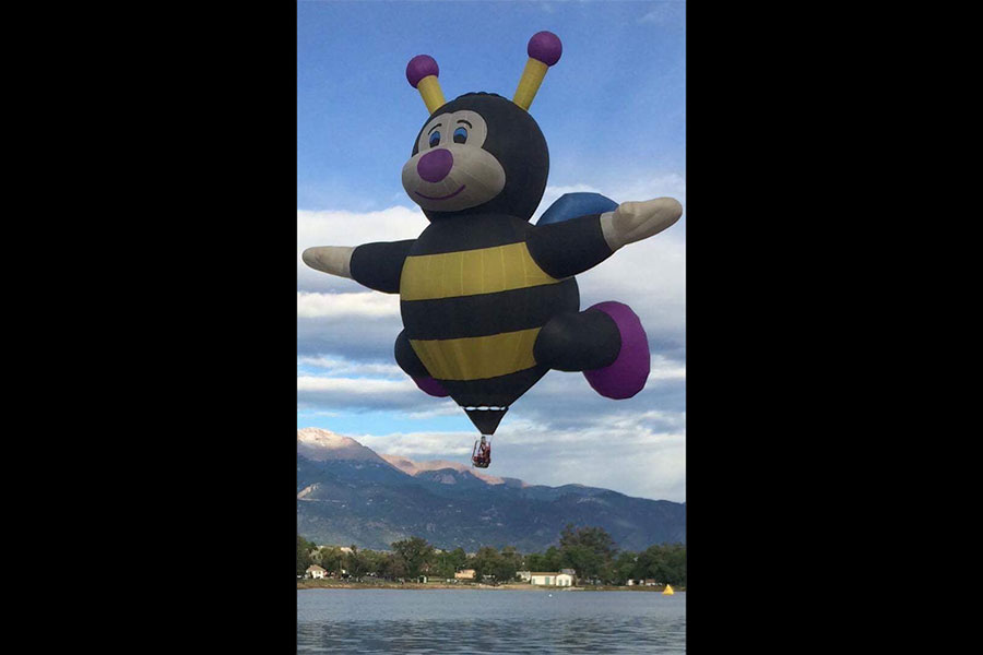 Joelly, the hot air balloon that Michael Glen flies. | Courtesy Michael Glen