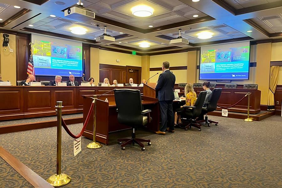 John Wagner addresses committee
