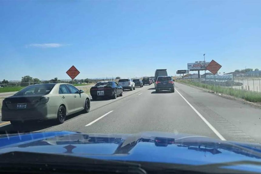 Traffic delays on Interstate 15 | Courtesy Tyler Johnson