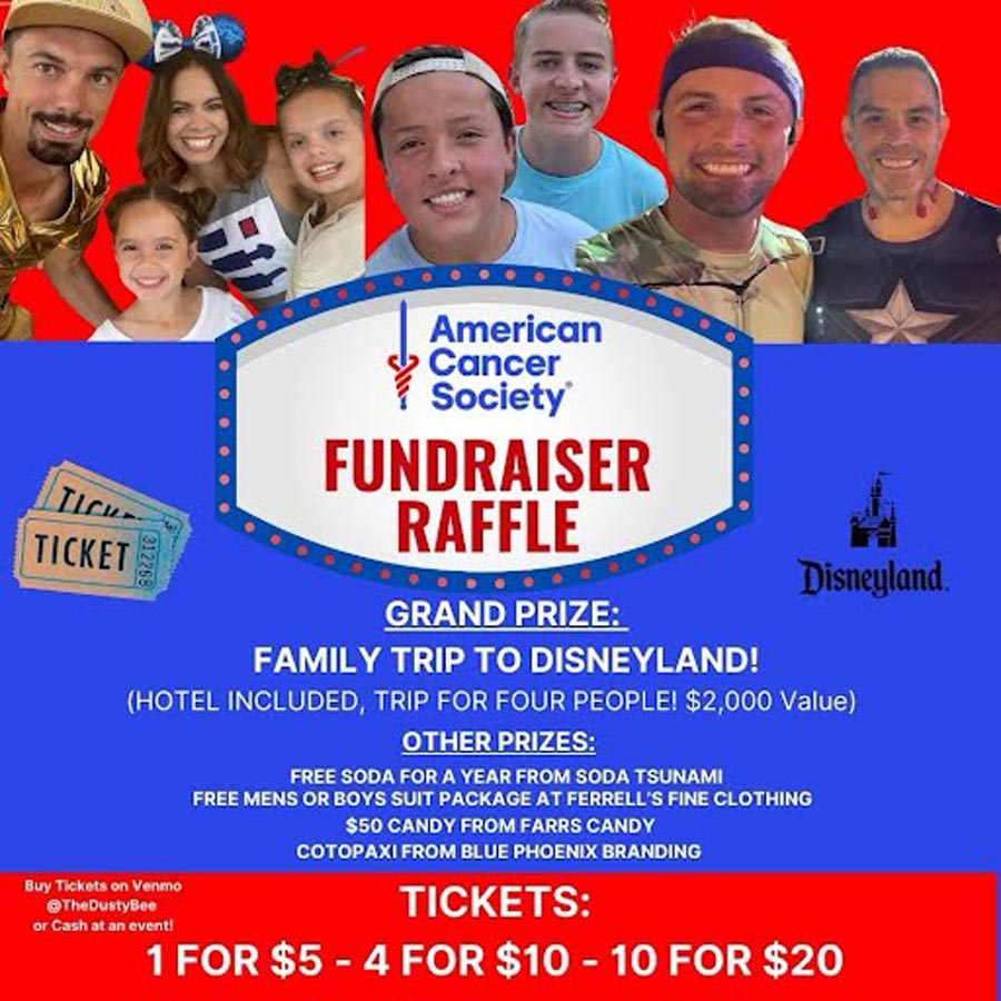 American Cancer Society benefit flyer. | Dusty Bee