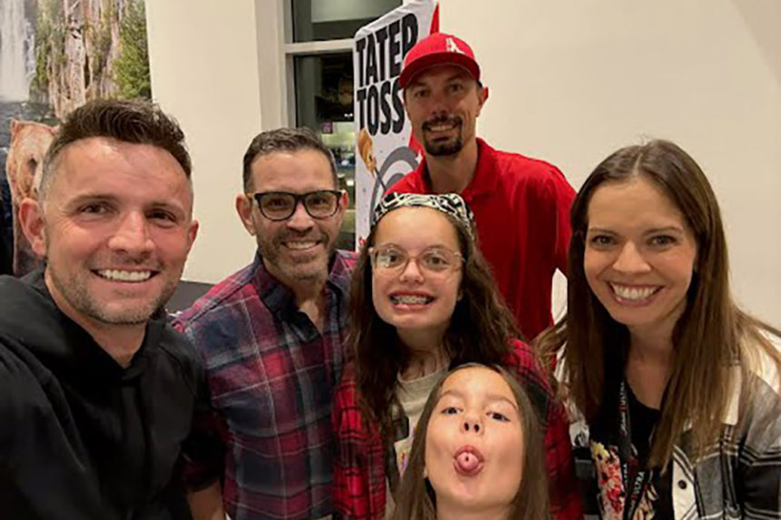 The families at an event to benefit the American Cancer Society. | Courtesy Dusty Bee