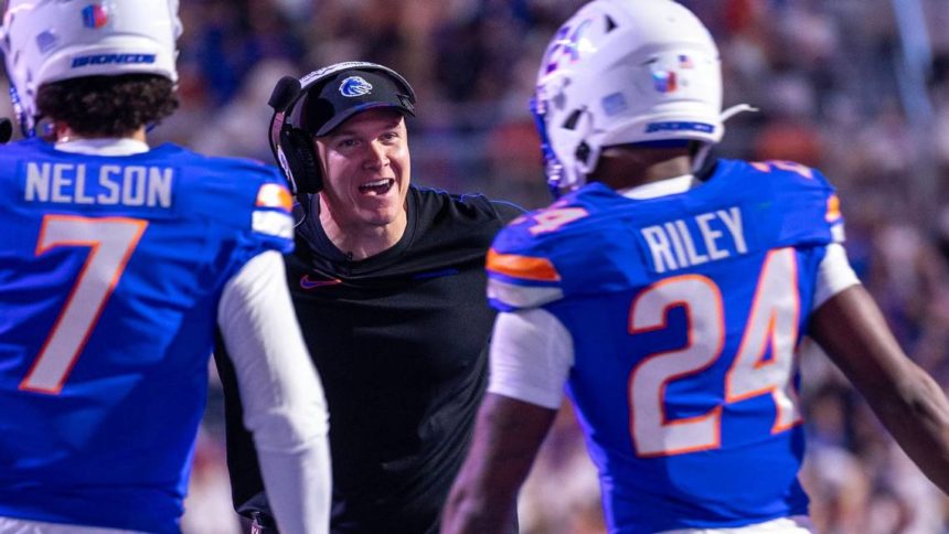 Boise State head football coach Spencer Danielson. | Idaho Statesman.
