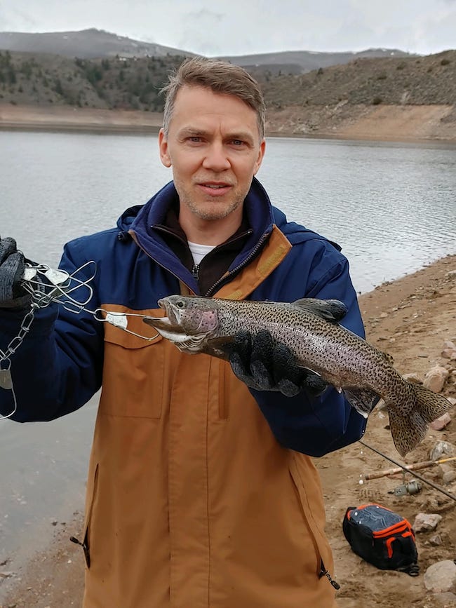 Robert Carabotta during a Colorado fishing trip in 2023 | Courtesy photo