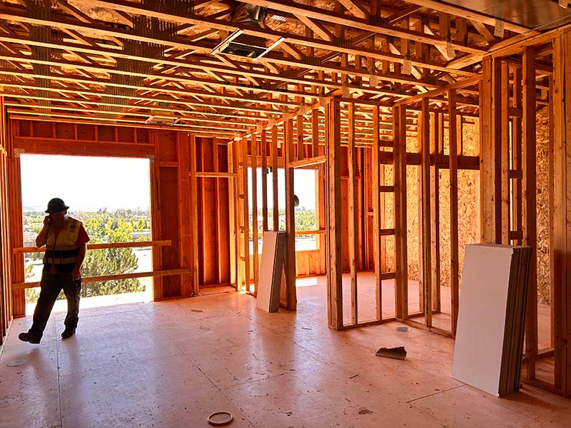 Room under construction on the top floor of The Reverie | Rett Nelson, EastIdahoNews.com