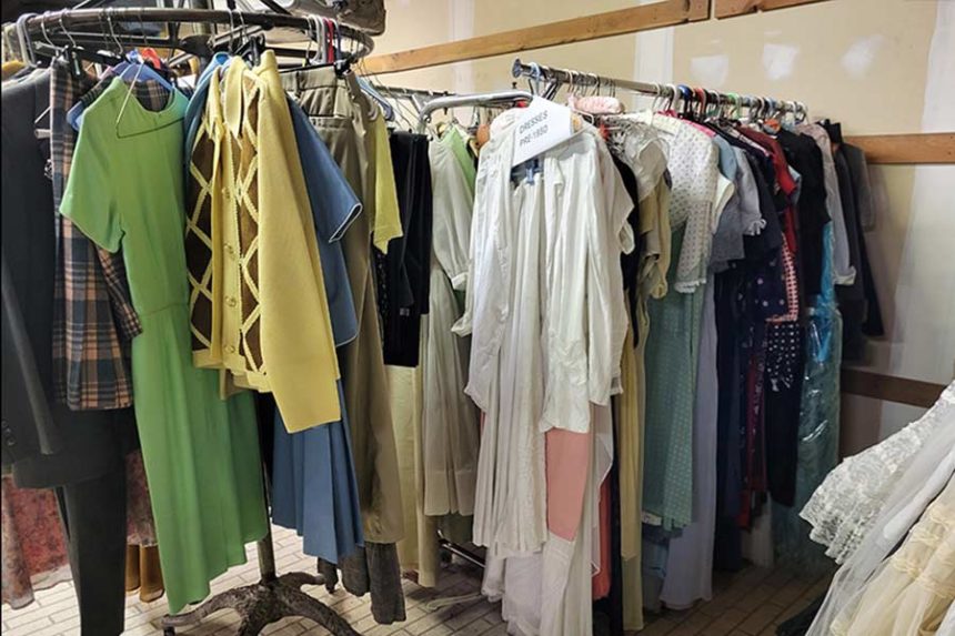 Costumes in storage at the Westside Players Theatre in Pocatello. | Jordan Dilley, EastIdahoNews.com