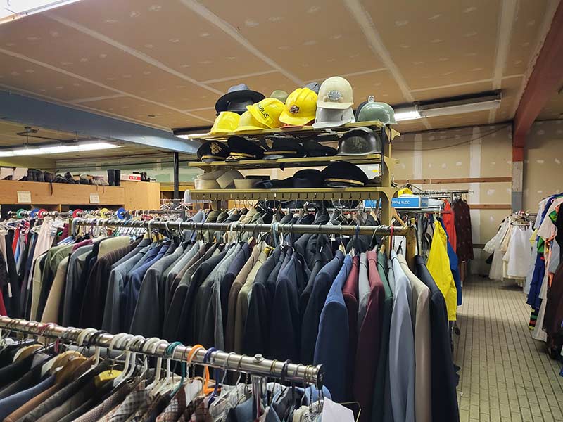 Costumes in storage at Westside Players Theatre in Pocatello. | Jordan Dilley, EastIdahoNews.com