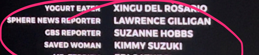 Hobbs credit in the movie. | Courtesy Suzanne Hobbs