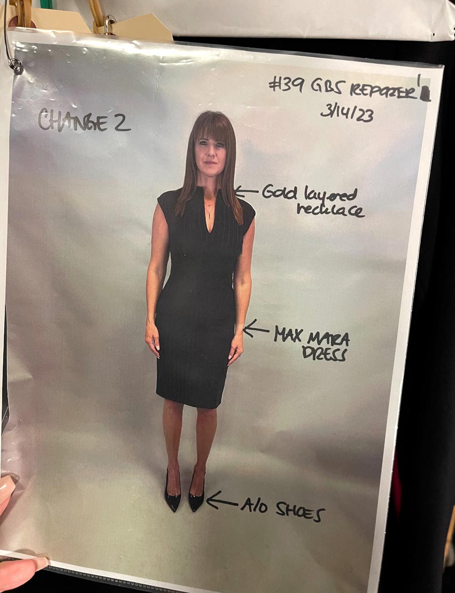 One of Hobbs' outfits for her role in Superman. | Courtesy Suzanne Hobbs