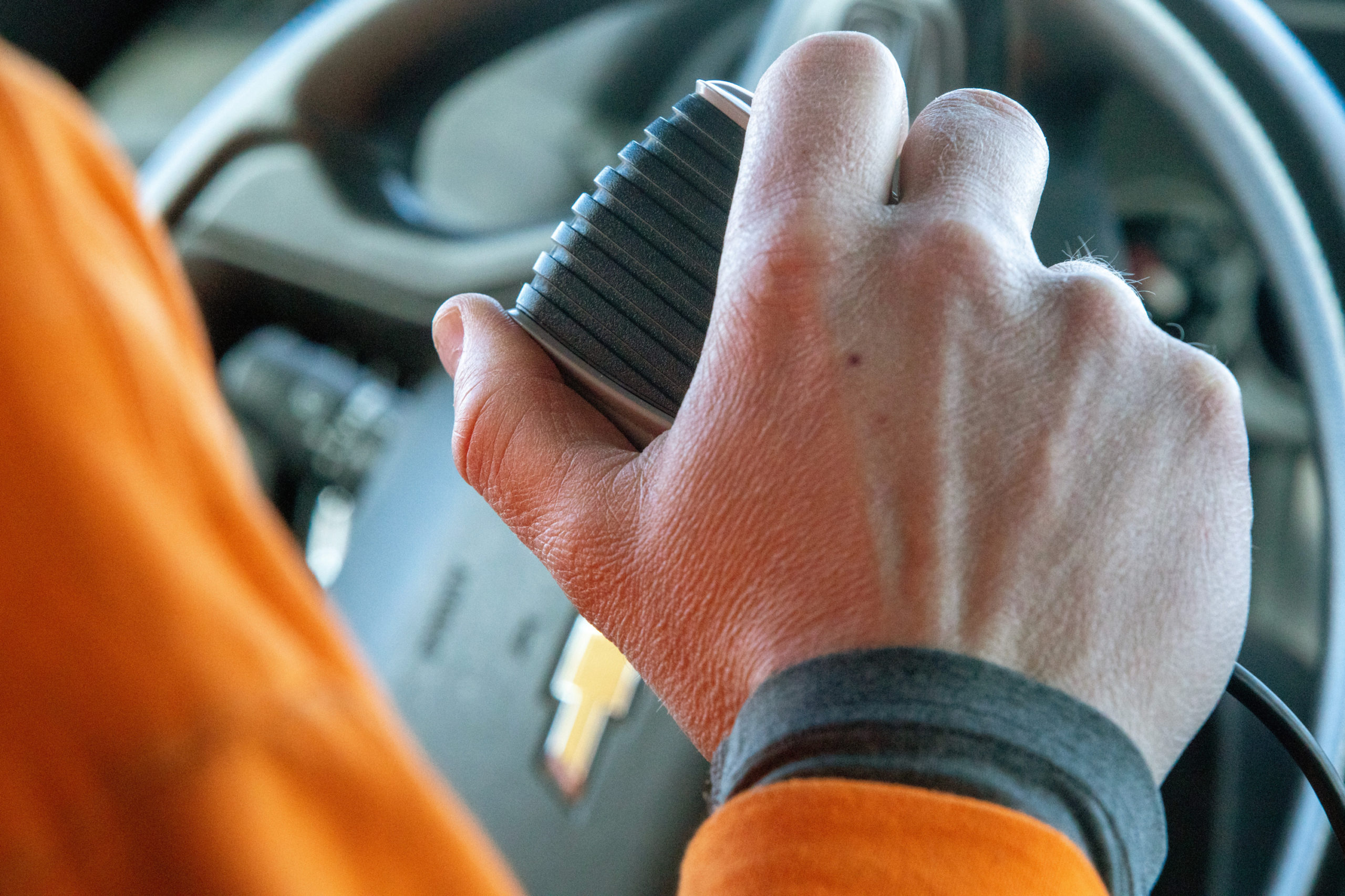 Funke holds radio