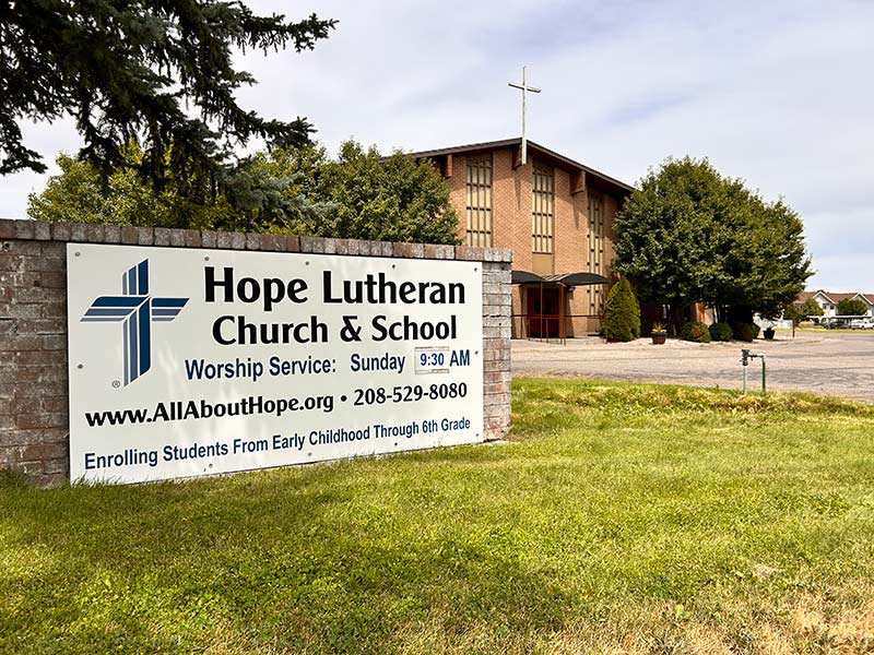 Hope Lutheran Church & School at 2071 12th Street in Idaho Falls | Rett Nelson, EastIdahoNews.com