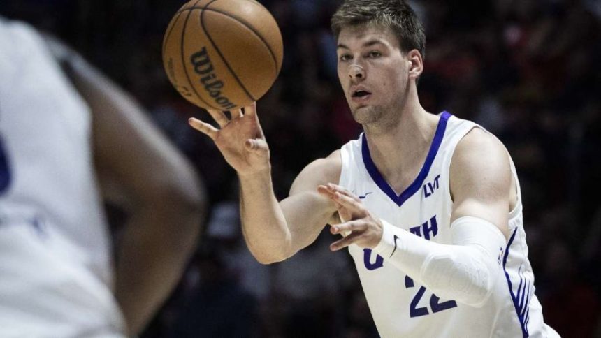 Utah Jazz player Kyle Filipowski. | KSL.com.