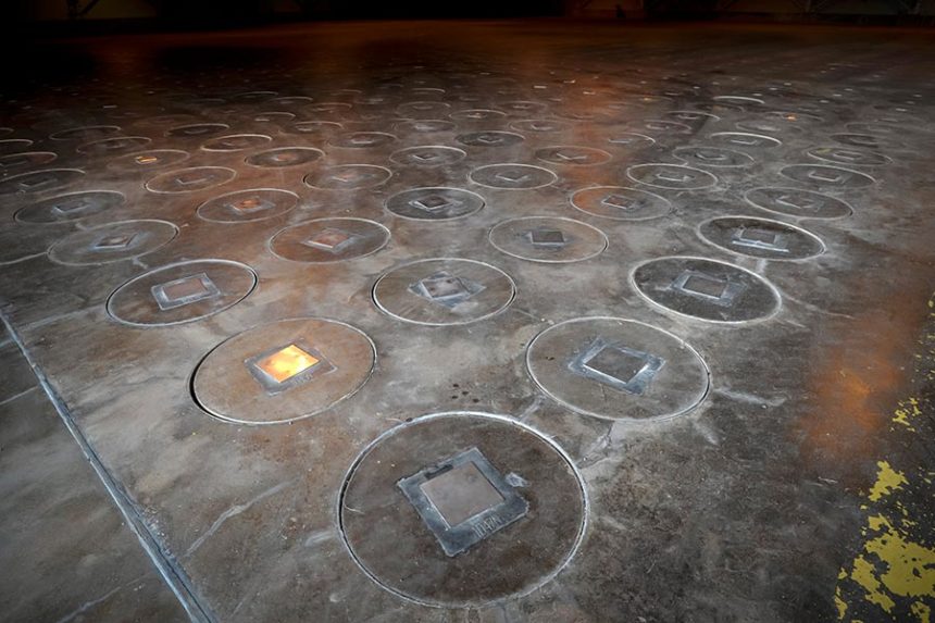 radioactive waste containers