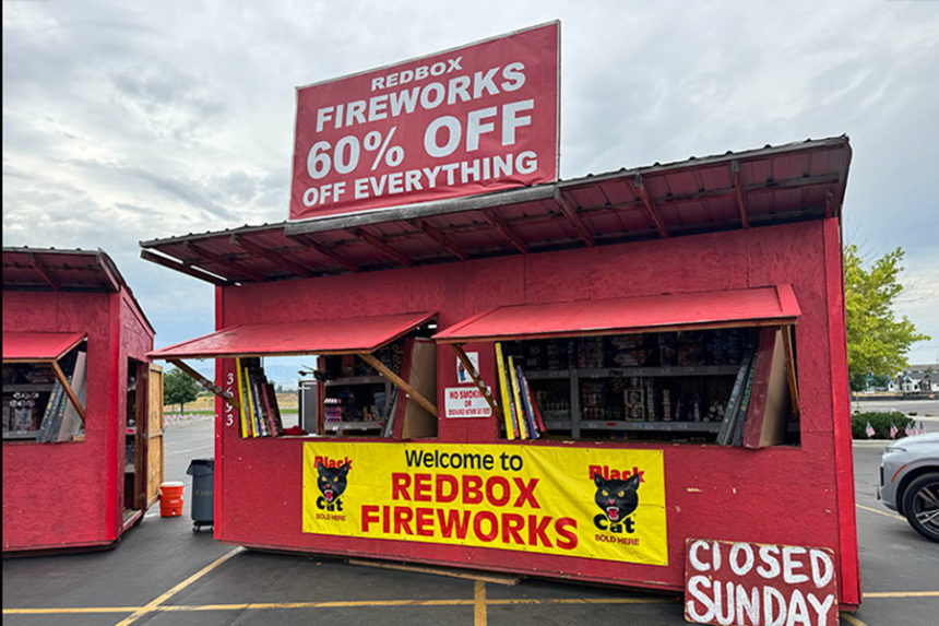 Red Box Fireworks has seven locations in eastern Idaho and one in Alta, Wyoming. | Courtesy Bryan Brusman