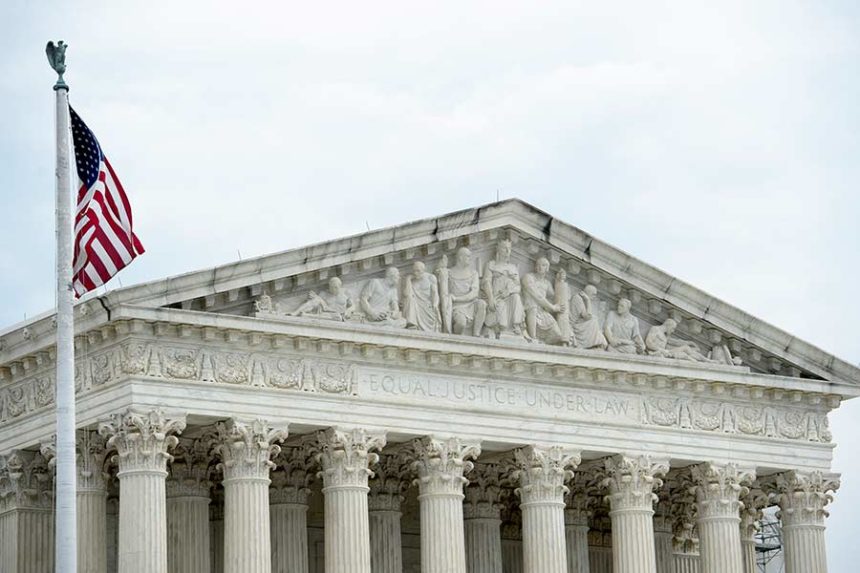 FILE - The Supreme Court is seen on Capitol Hill, Feb. 27, 2025, in Washington. (AP Photo/Rod Lamkey, Jr.)