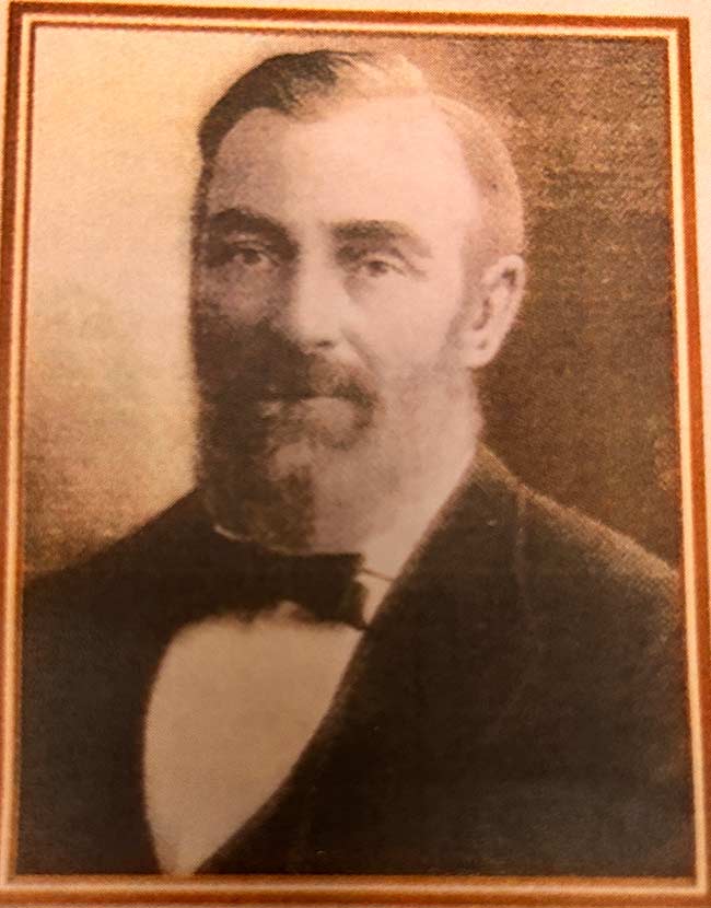 Photo of William F. Rigby taken from old newspaper clipping | Courtesy Beverly Boyle