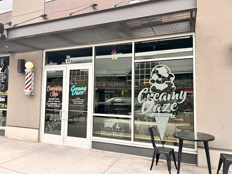 Creamy Daze is inside the old Teton Bagel space in Rexburg's Hemming Village | Rett Nelson, EastIdahoNews.com