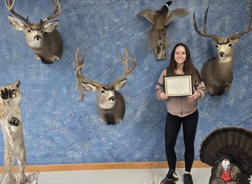 Chelsey Larkin Taxidermist