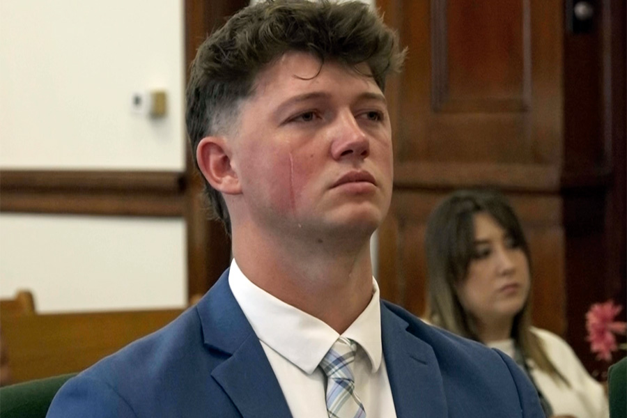 Candon Dahle during his sentencing. | Kaitlyn Hart, EastIdahoNews.com