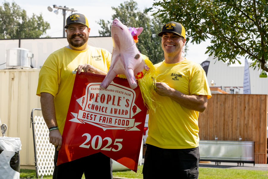 Bryan Boyce and Nic Transtrum of Blackhawk BBQ | Daniel V. Ramirez, EastIdahoNews.com