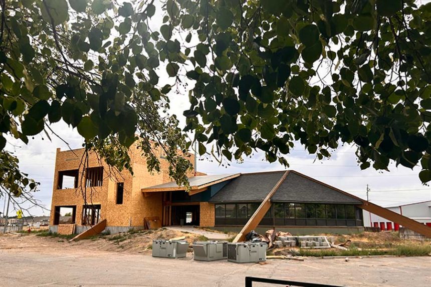 The old Frontier Pies restaurant at 460 West 4th South in Rexburg is being renovated. Several business are moving into the iconic building next year. | Photo taken on Aug. 4, 2025 by Rett Nelson, EastIdahoNews.com