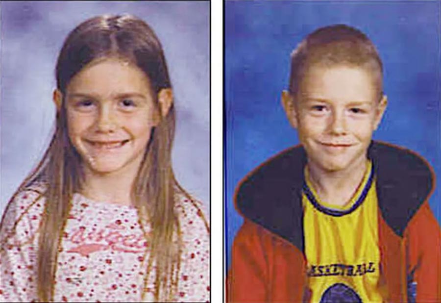 Shasta Groene, 8, and her brother Dylan Groene, 9, were abducted by the serial killer who murdered their family in May of 2005. (Courtesy of Deb Shapiro)