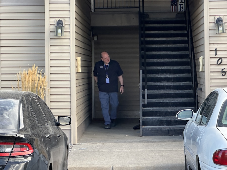 Randy Neal on scene
