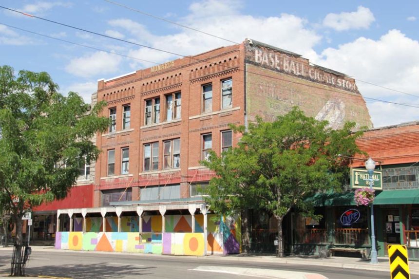 The building that once housed the Monarch Hotel.