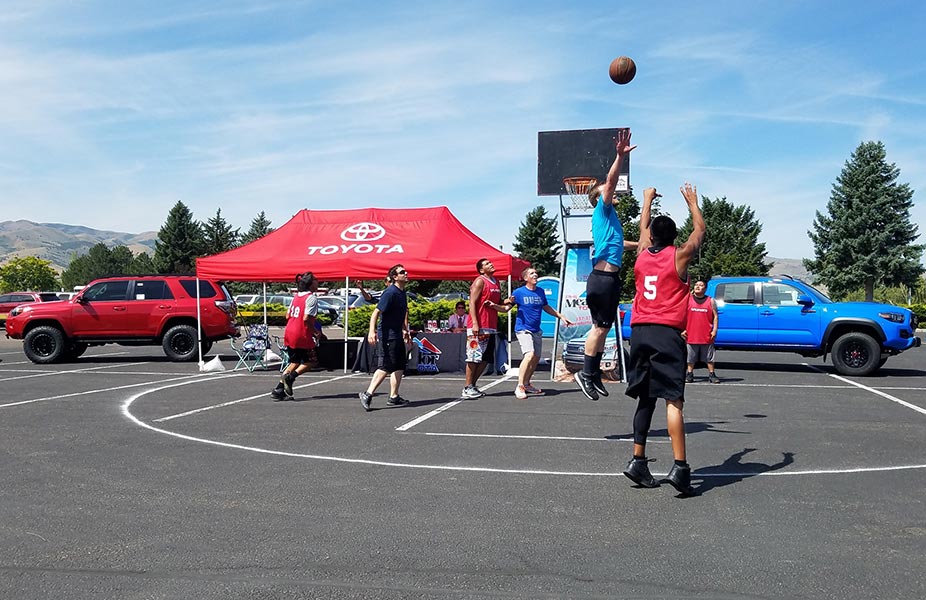 Bill Parrish Family 3-on-3 basketball tourney