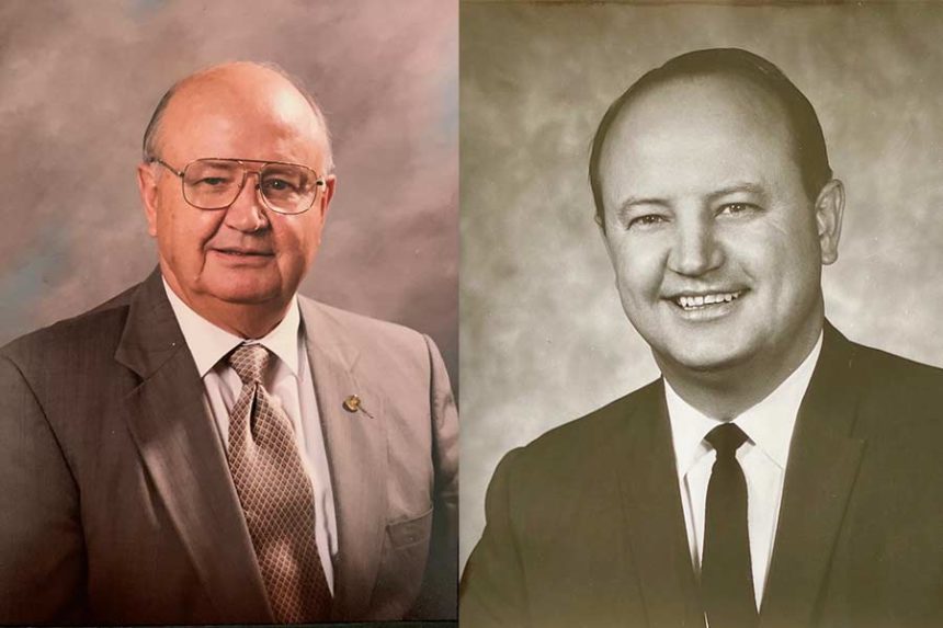 Ray Rigby, who passed away in 2019 at age 96, practiced law in Rexburg for many years. He served in the state legislature from 1965-1974 and negotiated one of the most contentious water battles in Idaho history. | Courtesy Jerry Rigby