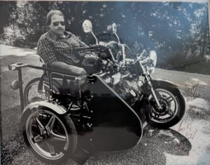 Scott Hancock's motorcycle