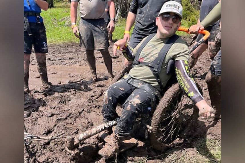 Trandon in Spartan race