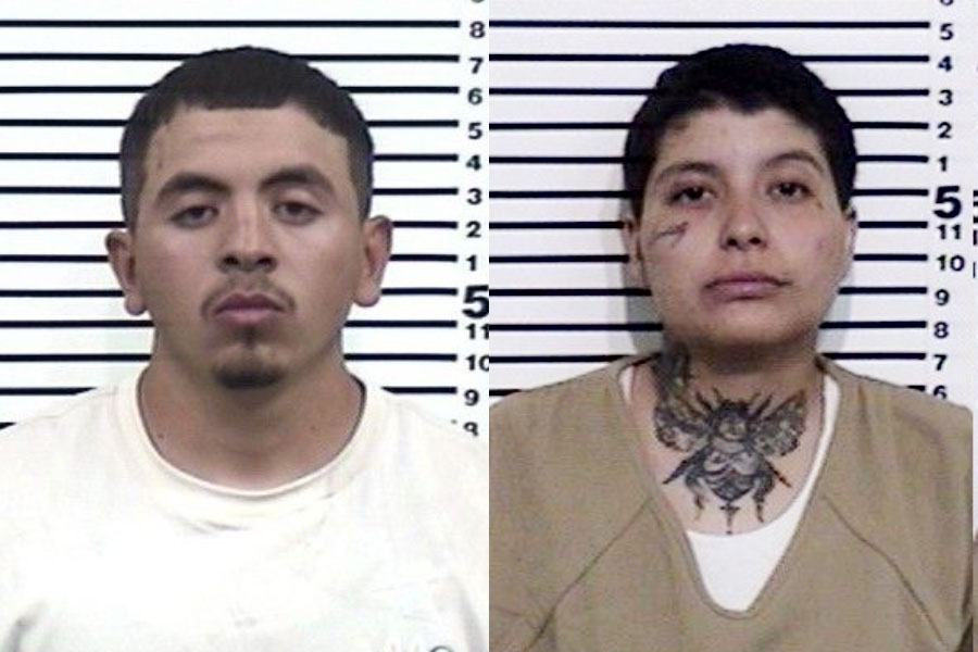 Benjamin Acevedo Jr. (left) and Briana Christine Diaz (right) | Bonneville County Jail