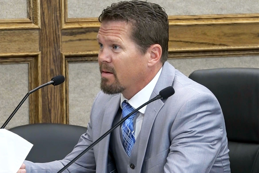 Johnny Whitaker during his sentencing | Kaitlyn Hart, EastIdahoNews.com