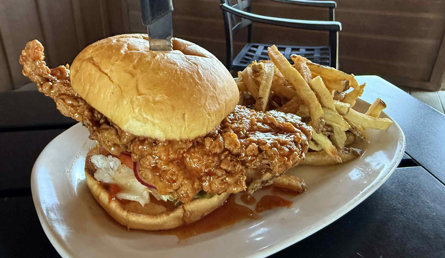 The Firebrand Chicken Sandwich at Snake River Roadhouse. | Kaitlyn Hart, EastIdahoNews.com