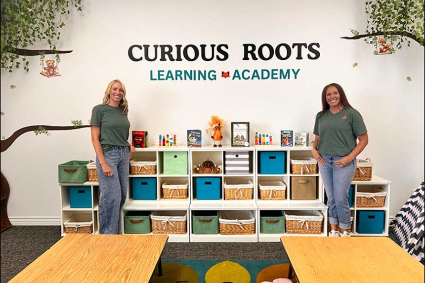 Lexie Cole, left, and Jamie Buell are the founders of Curious Roots Learning Academy, a new pre-school at 565 1st Street in Idaho Falls. | Rett Nelson, EastIdahoNews.com