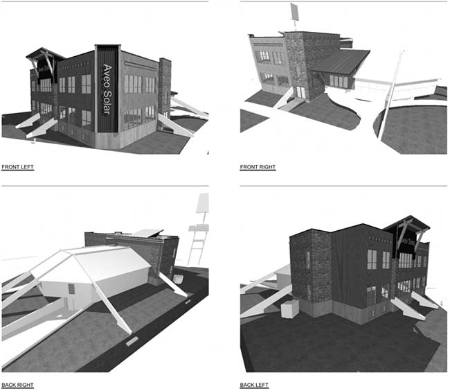 Rendering of the new Signal Relief building | Site plans obtained from the city of Rexburg