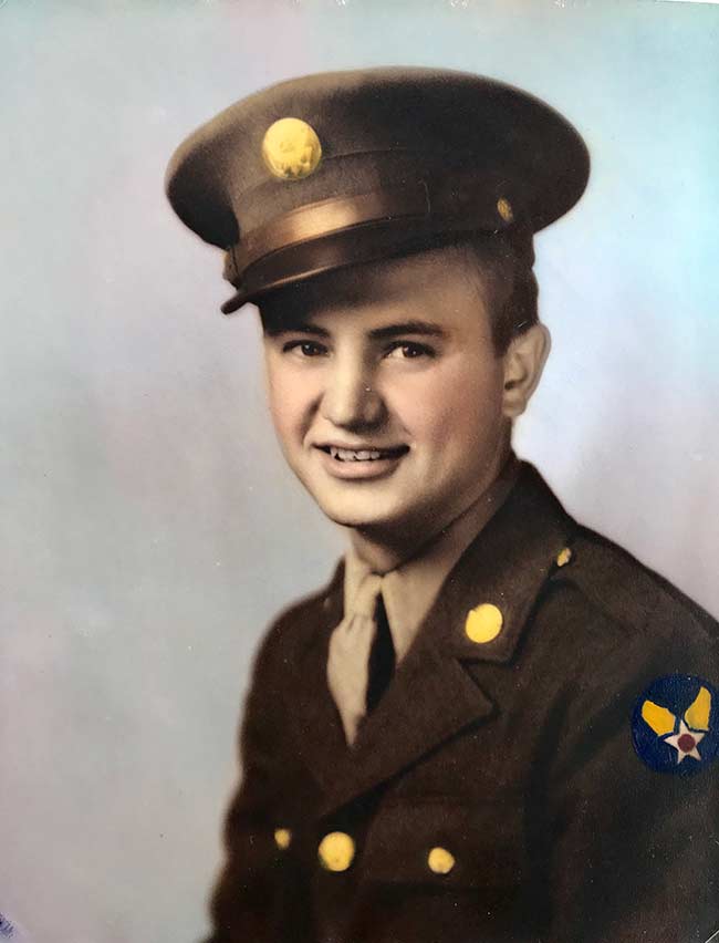 Ray Rigby in his Air Force uniform. | Courtesy Jerry Rigby