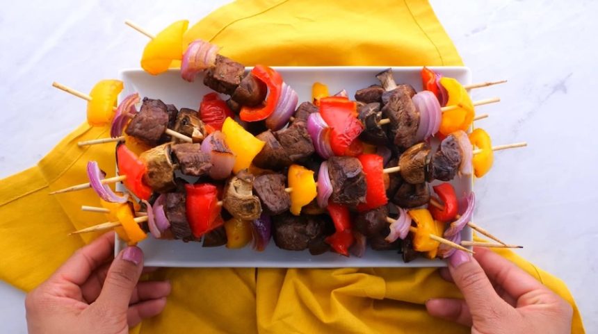 steak kabobs hero