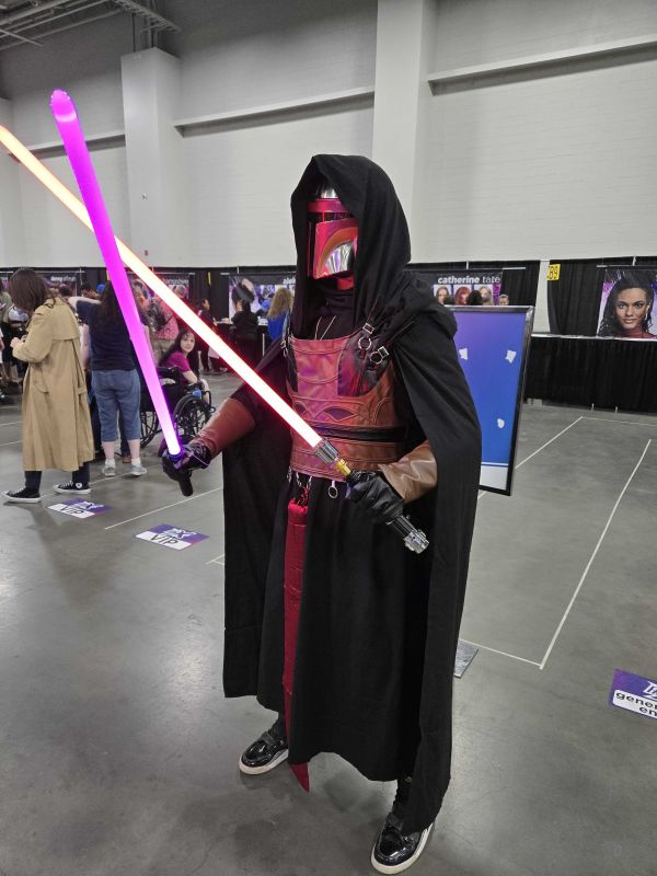 Antonio Medrano cosplays at FanX in Salt Lake City on Thursday.