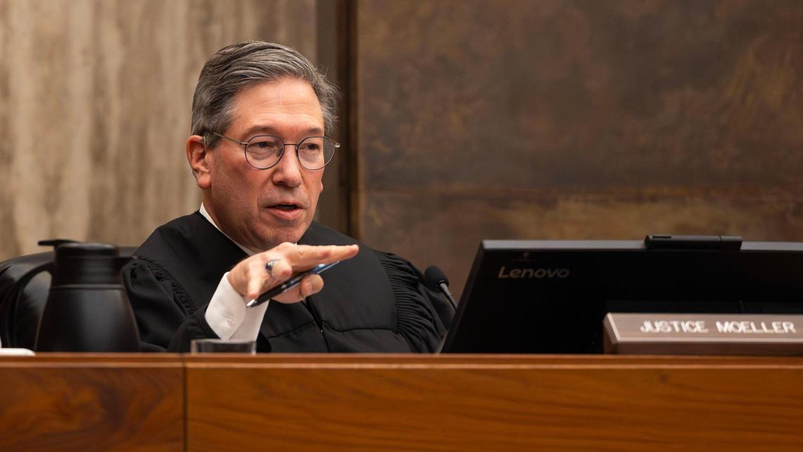 Idaho Supreme Court Justice Gregory Moeller wrote Thursday’s unanimous decision denying the legal claims brought by Idaho death row prisoner Robin Row. | Darin Oswald, Idaho Statesman